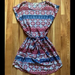 short silky dress